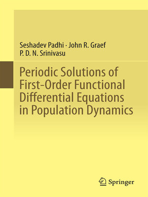 cover image of Periodic Solutions of First-Order Functional Differential Equations in Population Dynamics